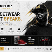 HunterRulz Apparel Banner